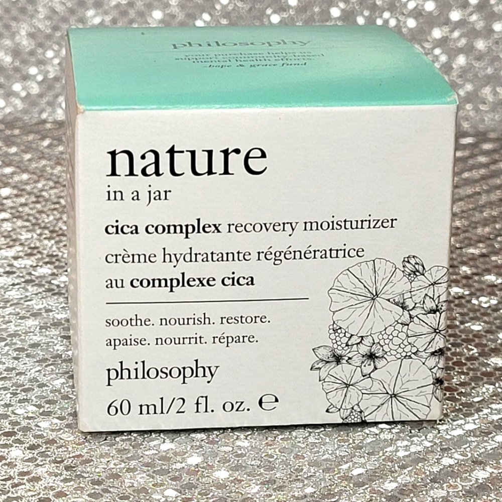 Philosophy nature in a jar Cica Complex Recovery Moisturizer FULL SIZE 2 oz